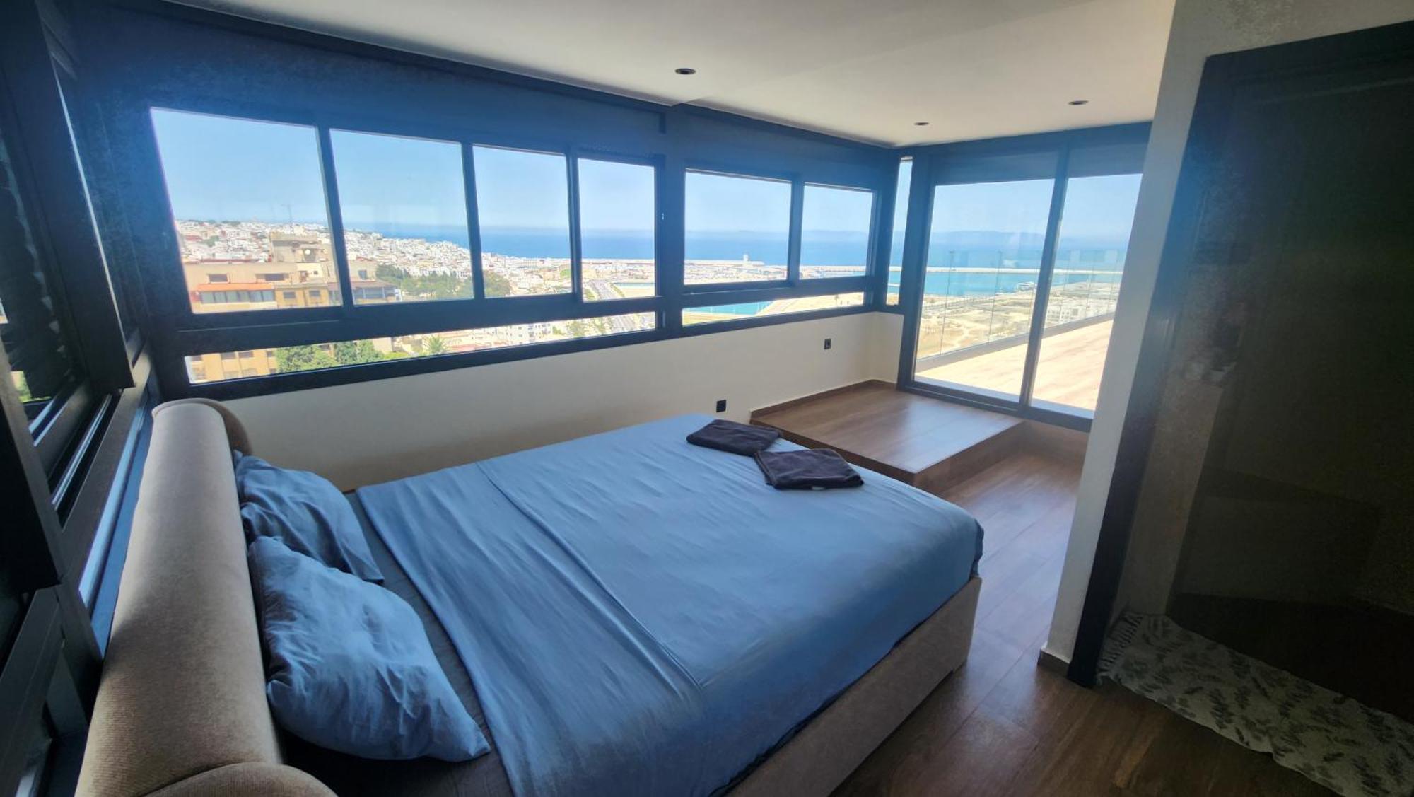 Magnifique Penthouse 160M2 Terrasse 90M2 Vue Mer Танжер Екстериор снимка
